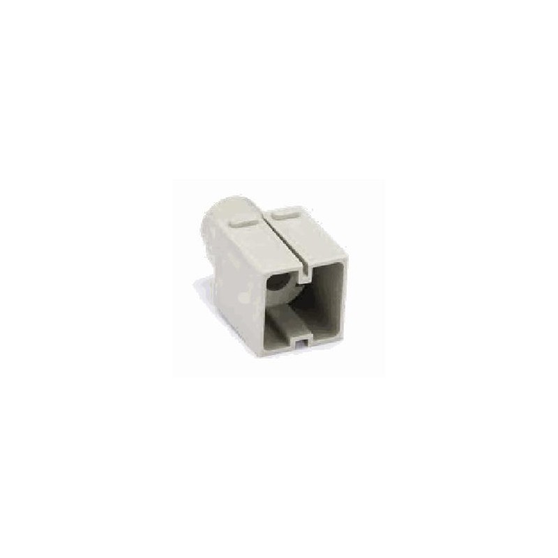 Insert HM modulaire, Raccordement à Sertir, femelle, 1 pin, 200A, Polycarbonate 